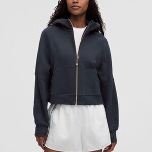 Lululemon women Navy Zip-Up Hoodie